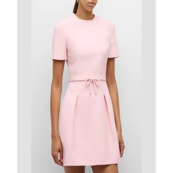 VALENTINO GARAVANI Crepe Couture Short Dress size IT 42/ US 6 - Picture 2 of 16